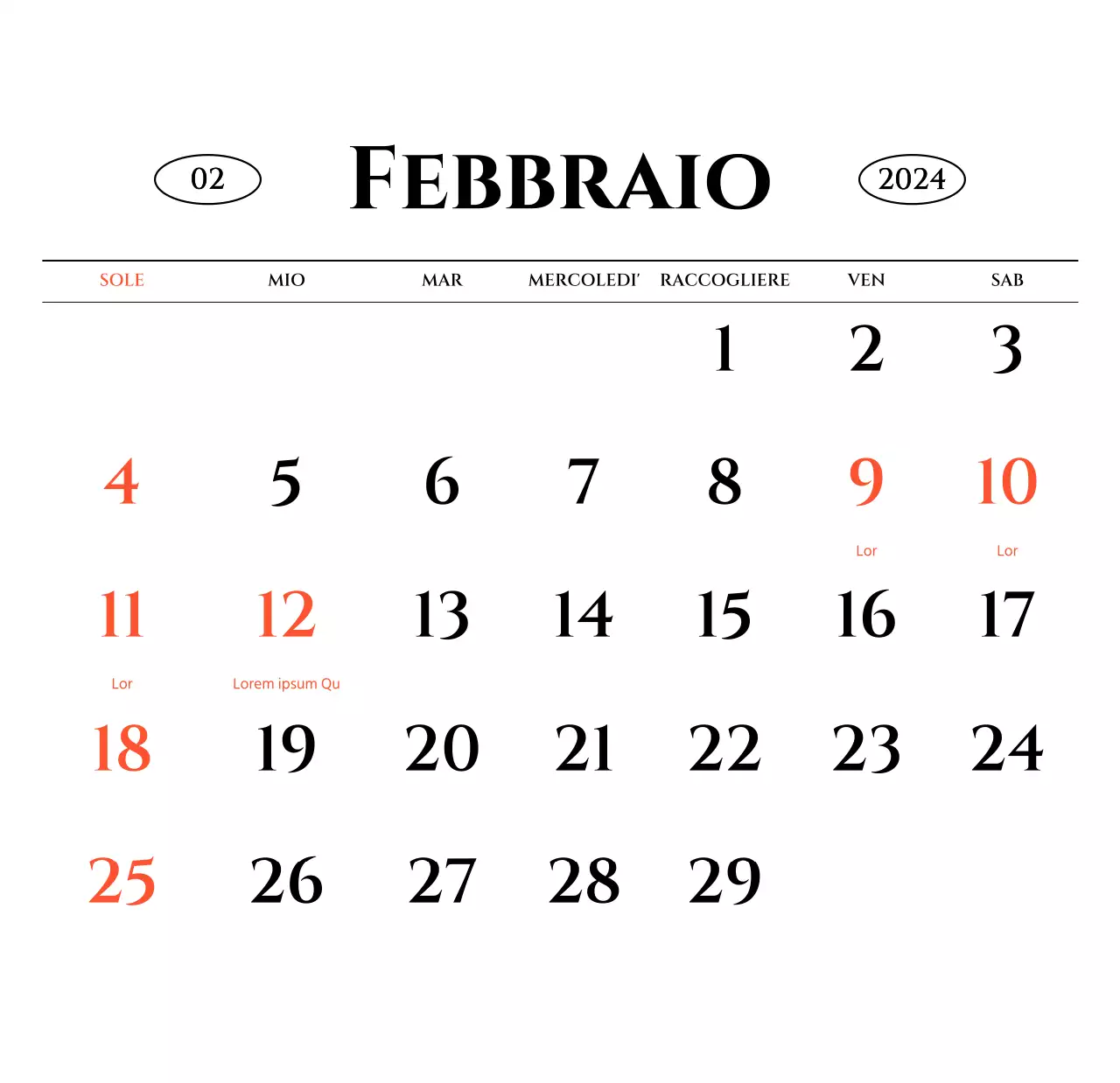 Calendario da parete in stile semplice con concetto di fotografia di viaggio emozionale in bianco e nero