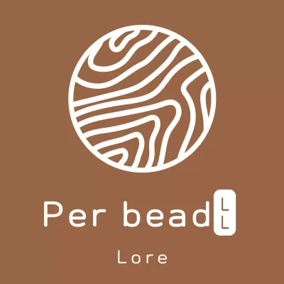 Gaya logo simbol serat kayu modern yang sederhana dengan warna coklat dan putih untuk karyawan bengkel pertukangan dan pencicip