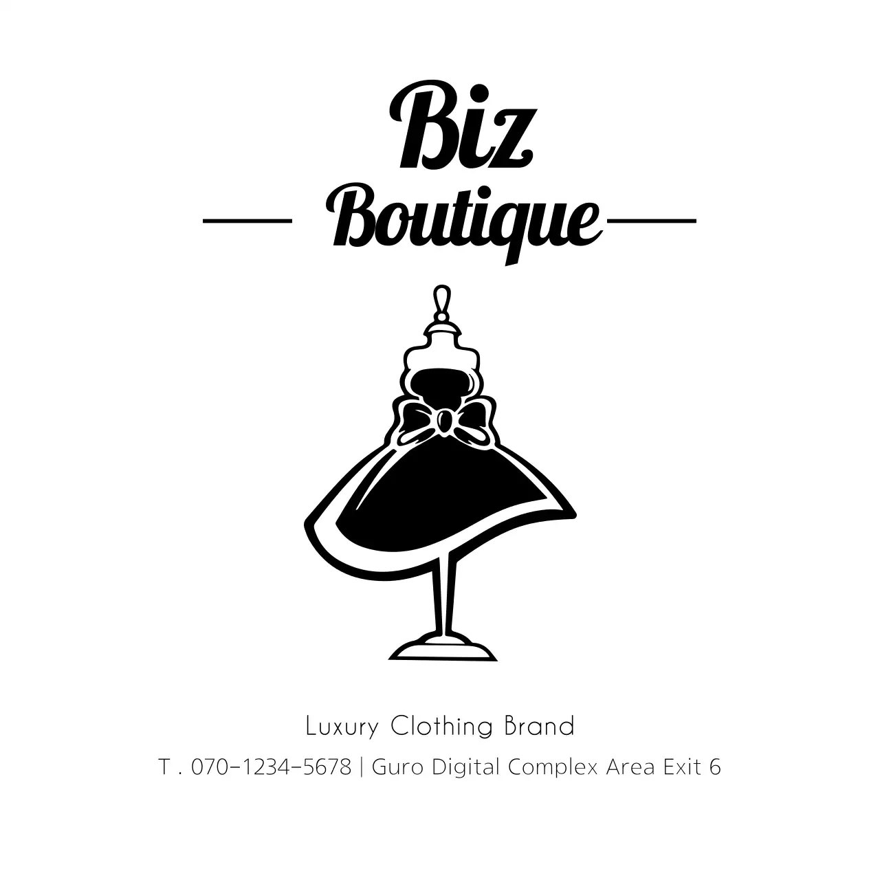 Clothing store plastic bags