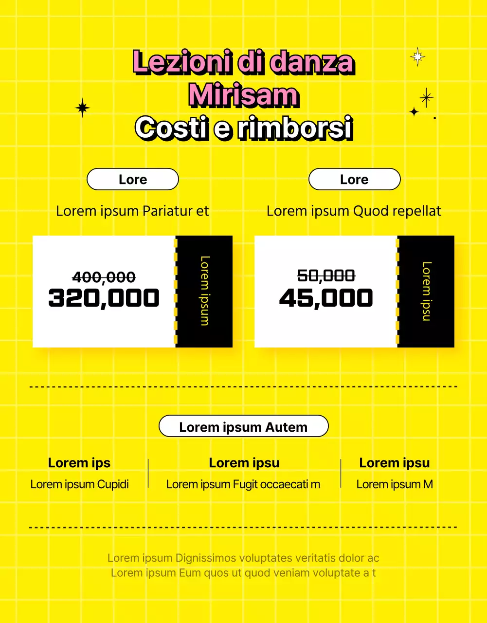 Lezioni private di danza delle idol K-pop in rosa e giallo, fresche e alla moda