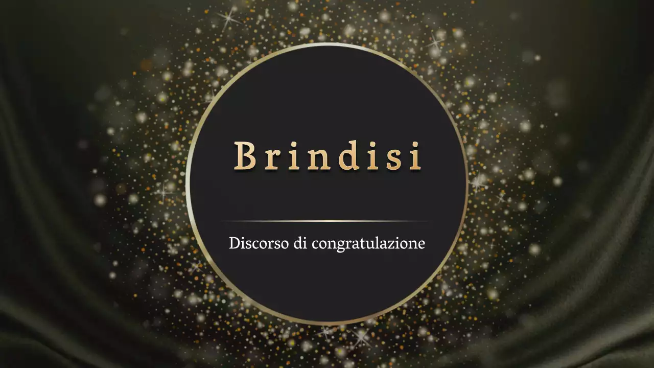 Una soirée di premiazione in oro e nero