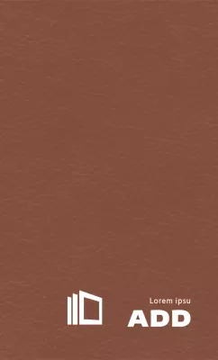 Pezzo promozionale aziendale concettuale con simbolo del logo sotto forma di strati di carta ordinati