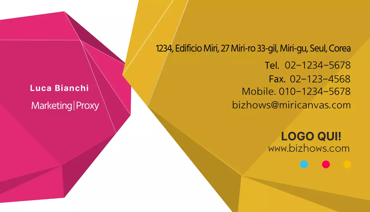 Biglietti da visita di lusso