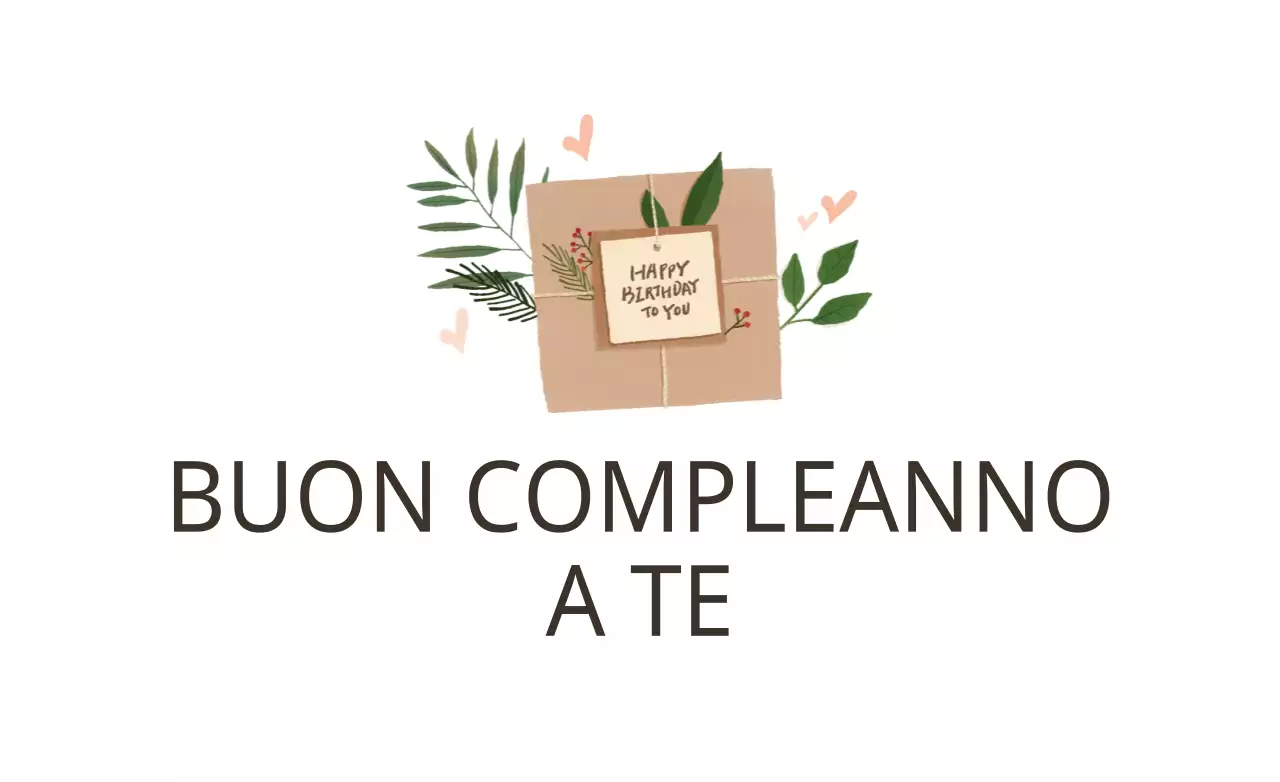 Buon compleanno
