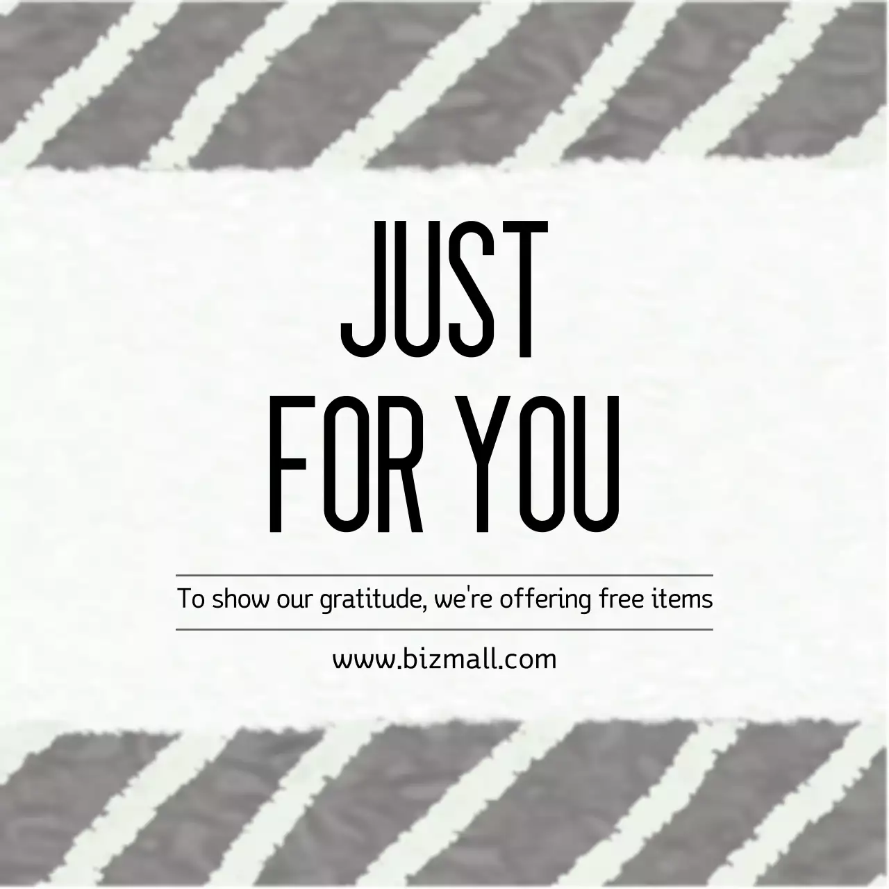 Grey Minimal Promotion Sale Banner