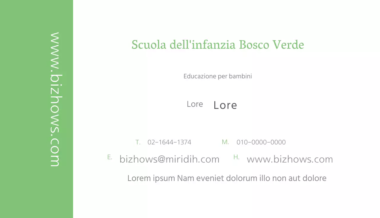 Asilo nido Green Forest