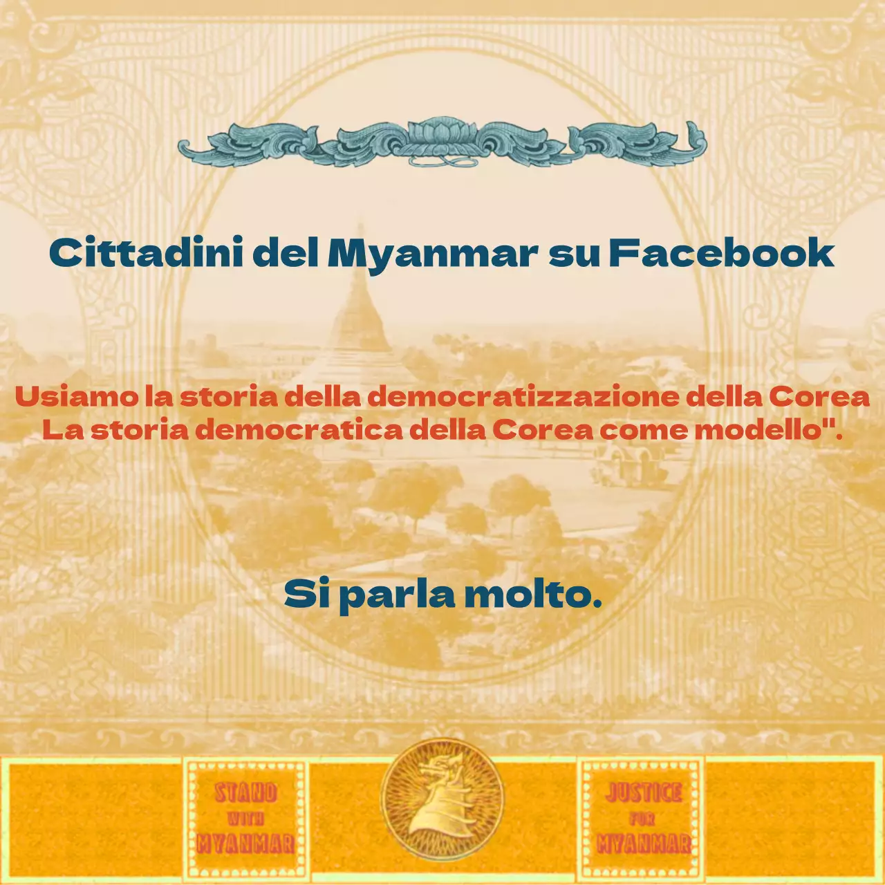 Notizie sulla carta del Myanmar