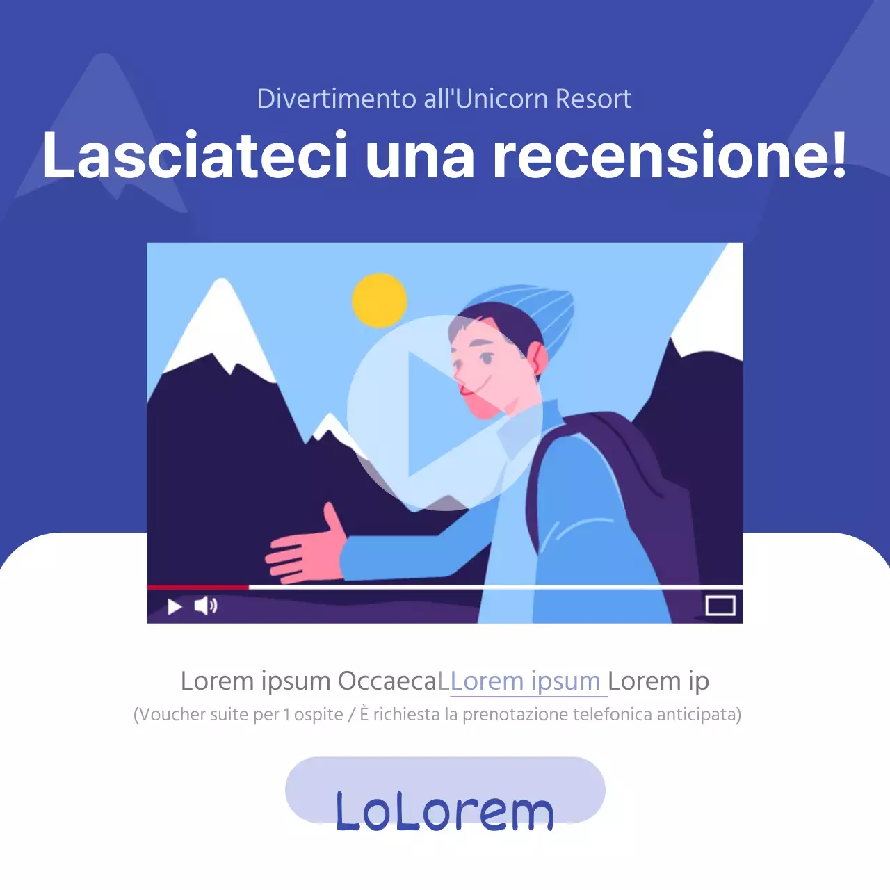 Eventi di revisione del resort