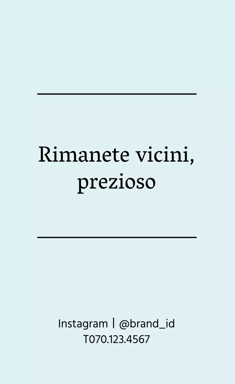 Etichette di marca semplici in azzurro