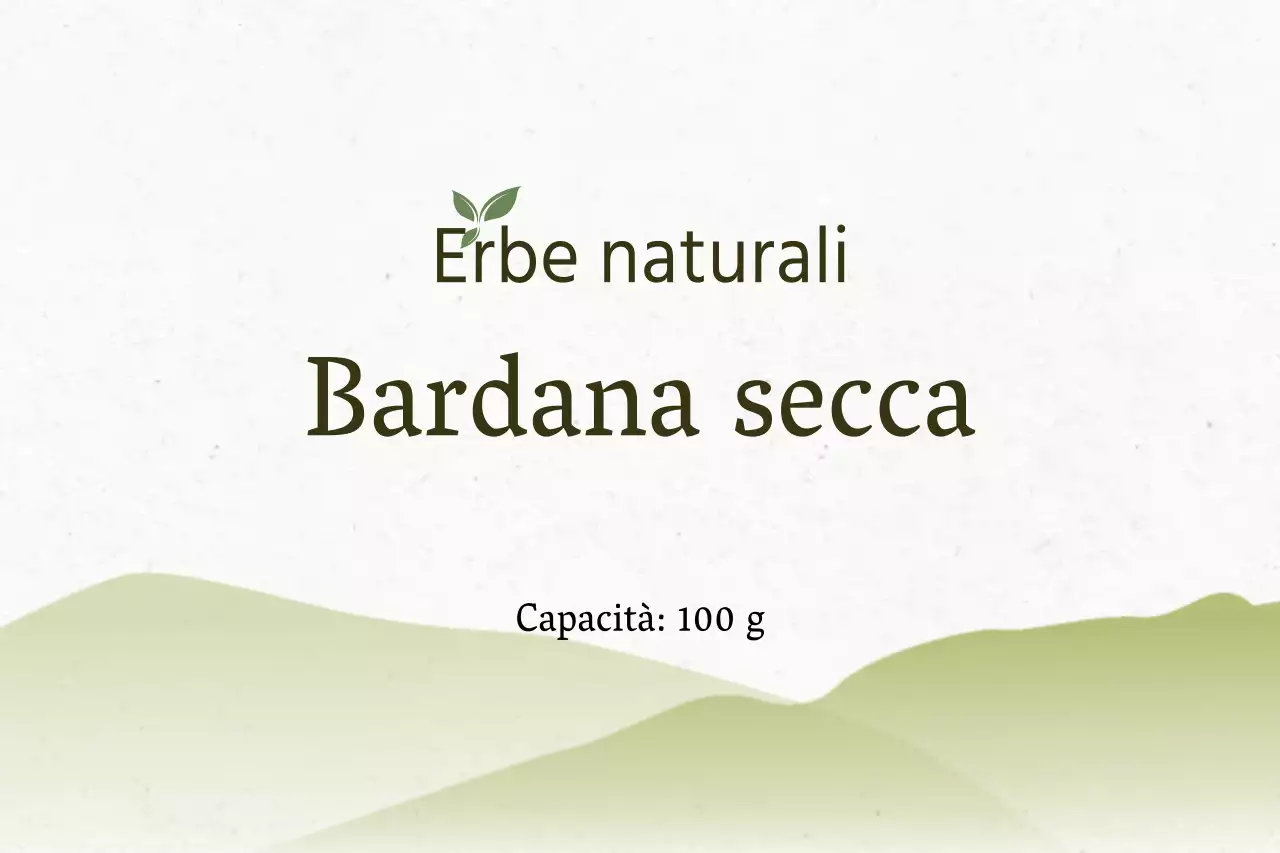 Bardana secca