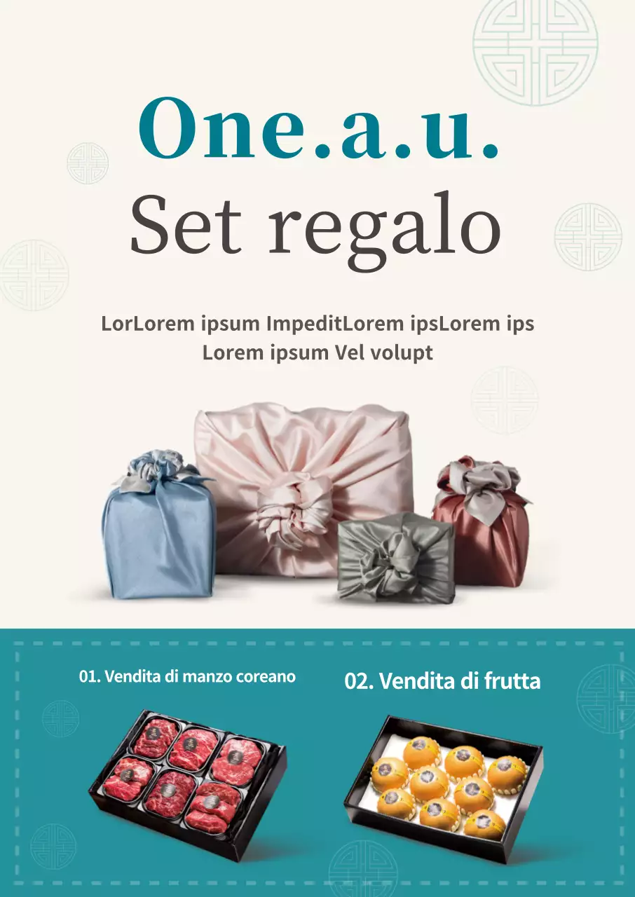 Vendita set regalo Chuseok