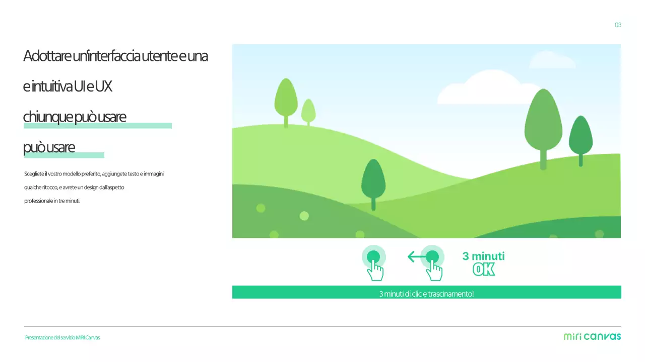 Profilo aziendale semplice