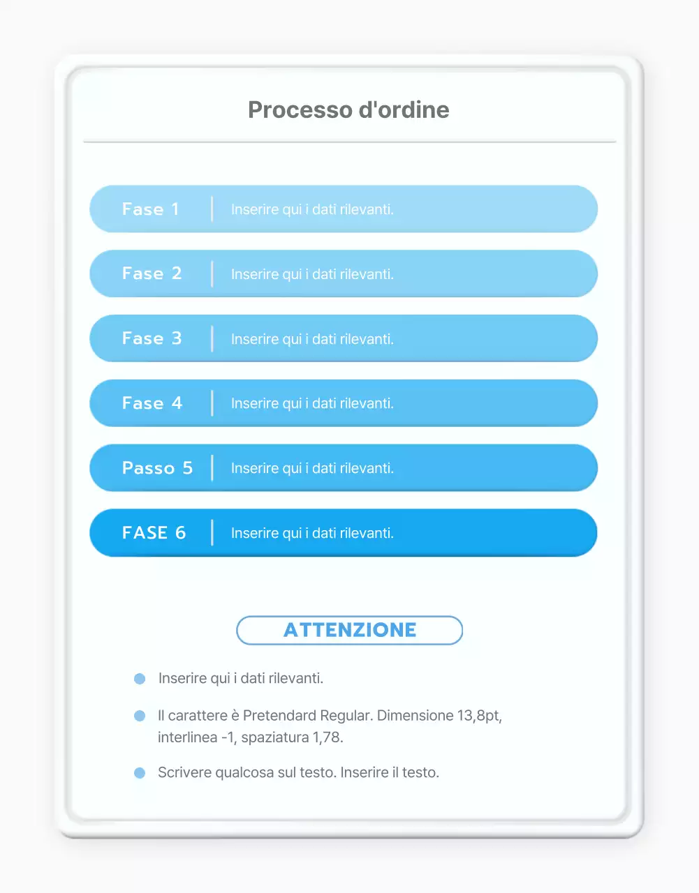 Come utilizzare lo stile predefinito azzurro per i centri commerciali