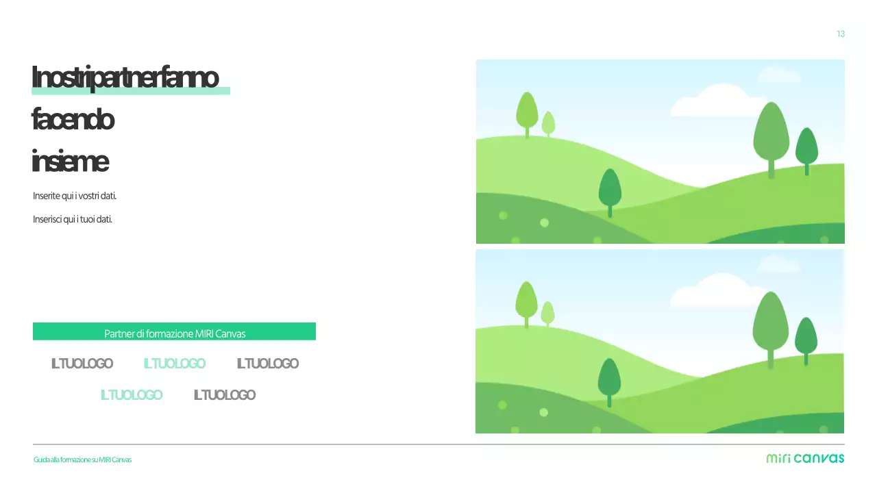 Profilo aziendale semplice