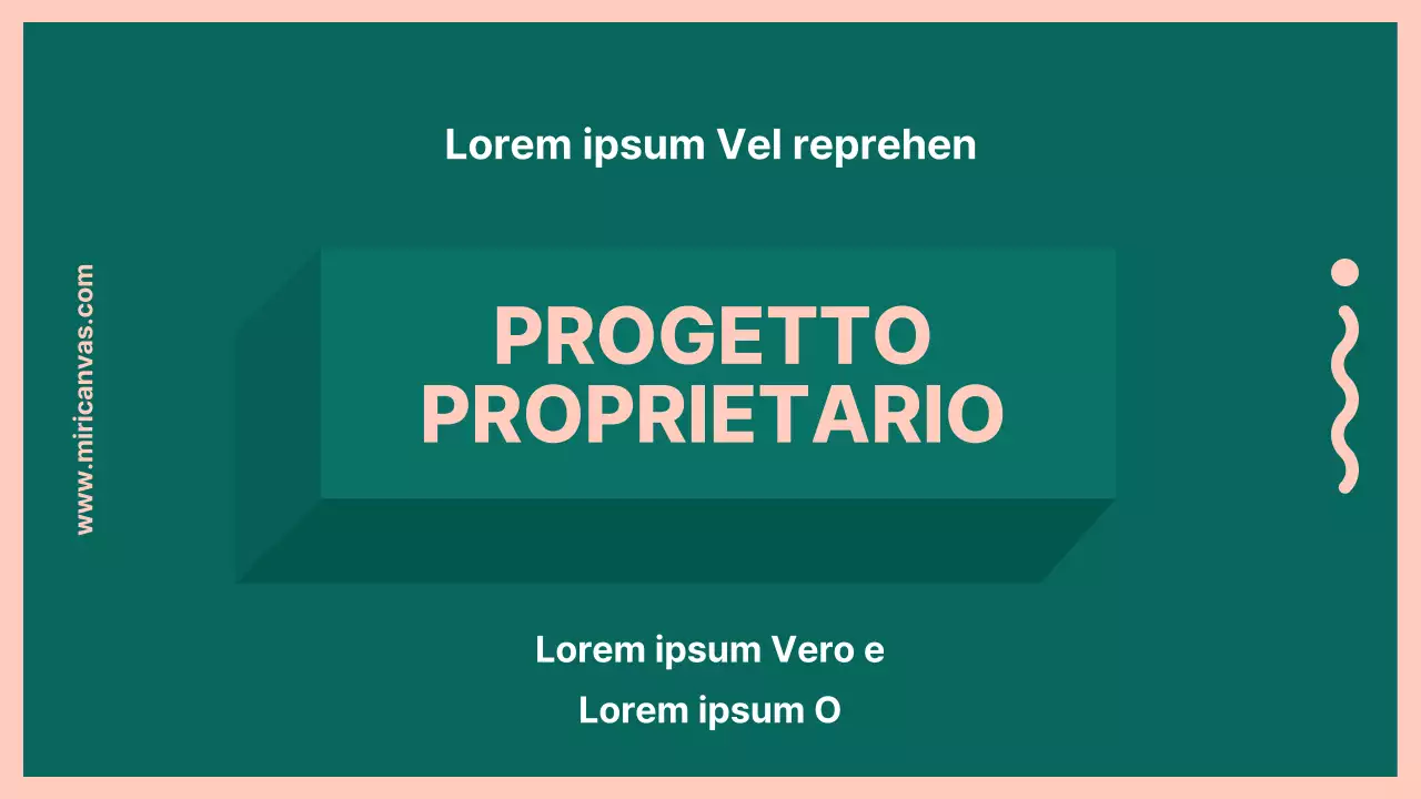Presentazione del lavoro PO in verde e rosa