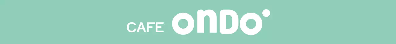 Untuk mempromosikan kafe dengan logo Inggris berbentuk bulat dalam warna pastel