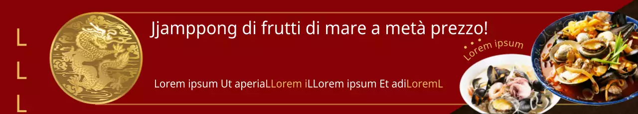 Jjamppong ai frutti di mare