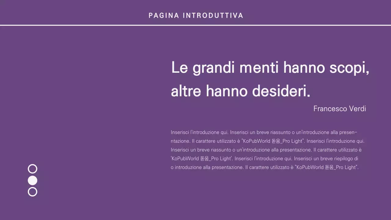 Presentazioni più pulite