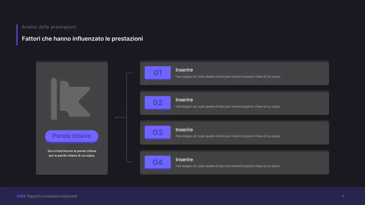 Kit di presentazione aziendale viola, concetto di interfaccia utente tridimensionale