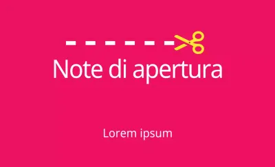 Note di apertura