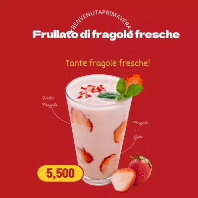 Caffè delle fragole