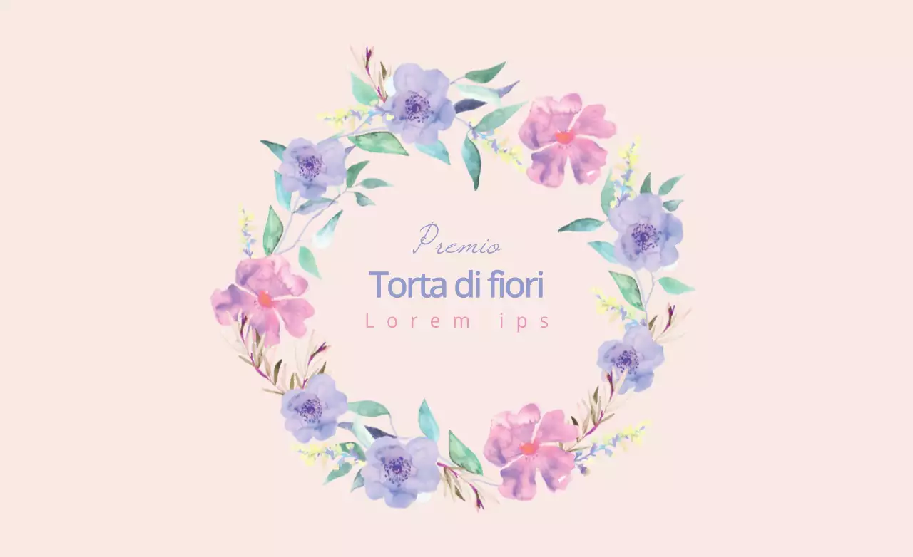 TORTA DI FIORI