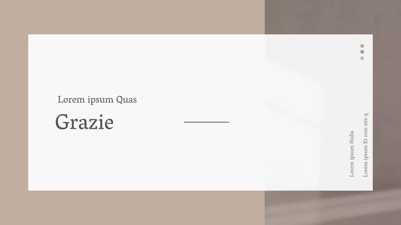 Presentazione del caffè latte