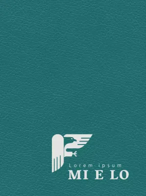 Copertina di un'agenda di classe con logo dello studio legale