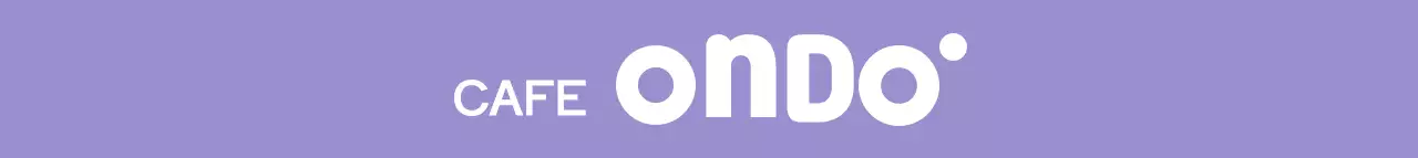 Untuk mempromosikan kafe dengan logo Inggris berbentuk bulat dalam warna pastel