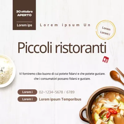 Eventi di apertura di ristoranti coreani