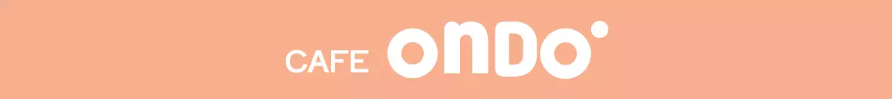 Untuk mempromosikan kafe dengan logo Inggris berbentuk bulat dalam warna pastel