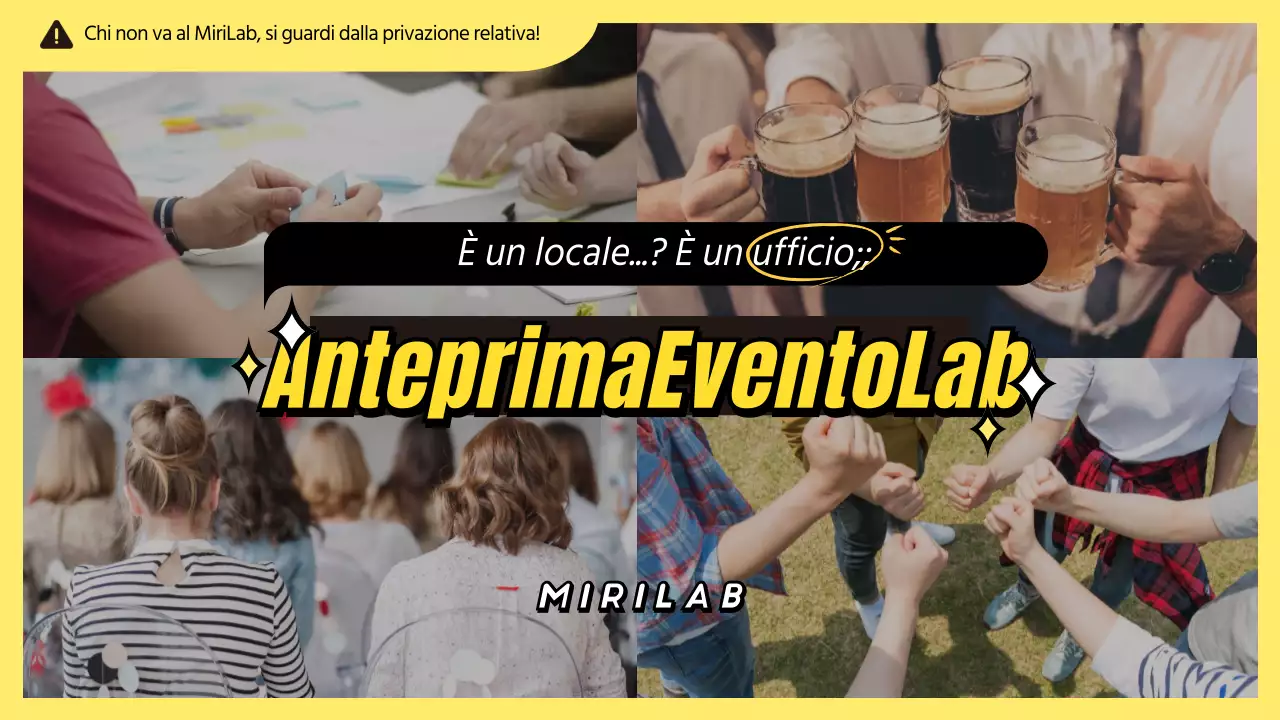 Presentazione dell'evento in-house con i quarti gialli