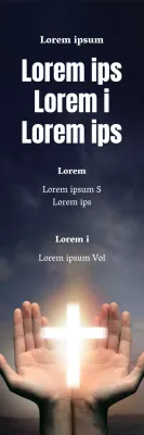 Chiesa revival_banner tridimensionale