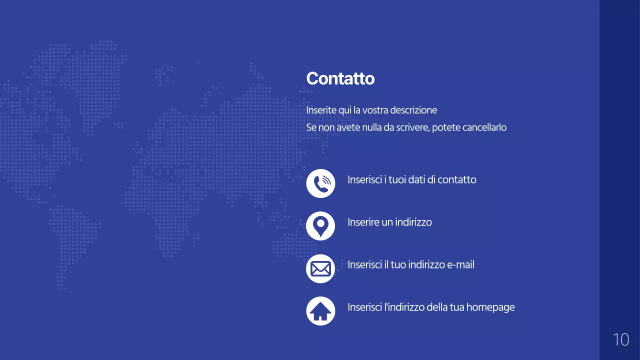 Profilo aziendale semplice