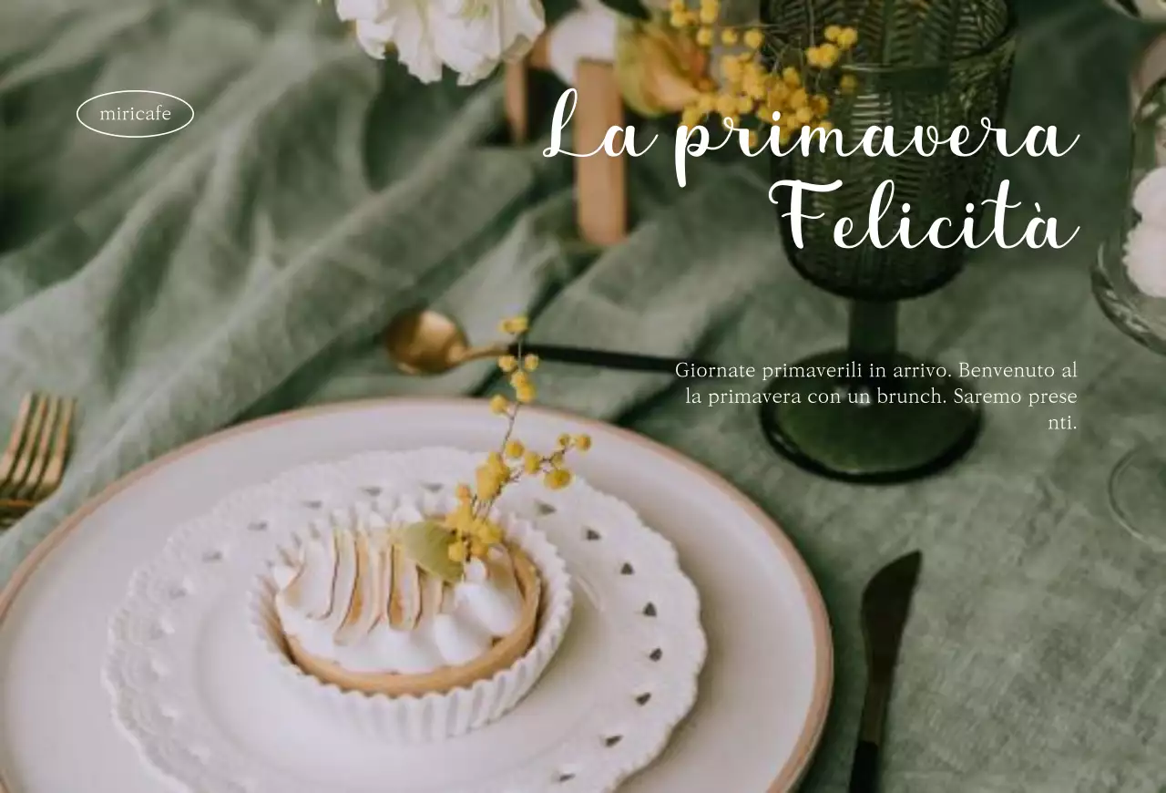 Dolci a tema primavera