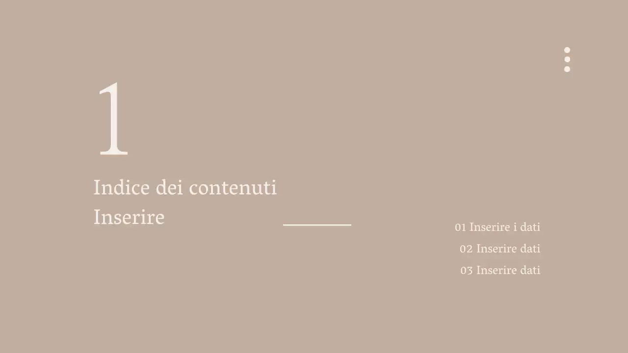 Presentazione del caffè latte