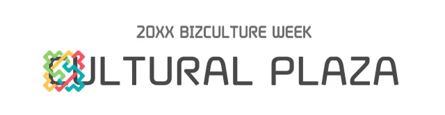 Simple and clean symbol logo style with five colors of Korean tradition Promotional materials for the Culture Foundation