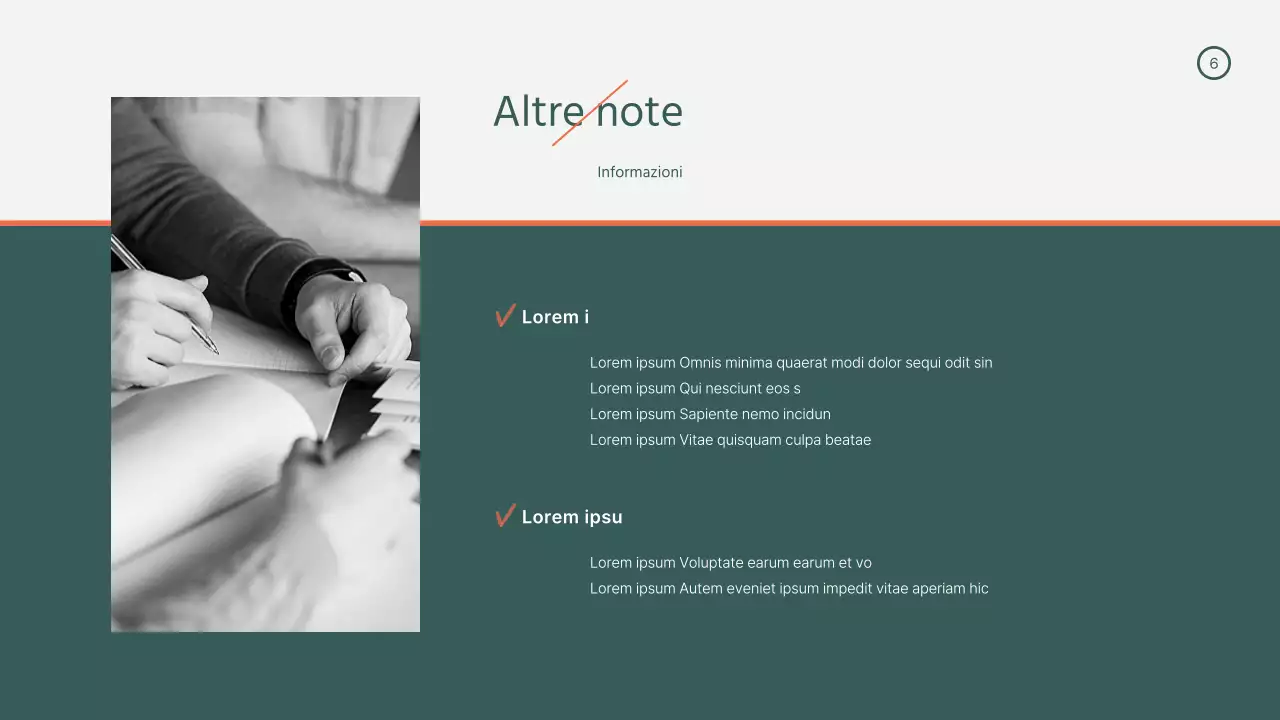 Design del syllabus verde-arancio