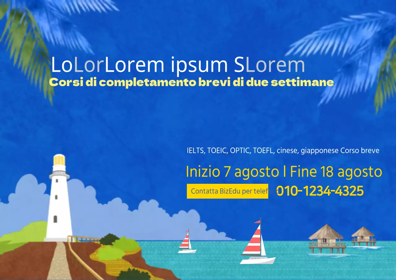 Corsi di completamento brevi di due settimane