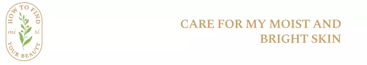 A simple, emotional ambient logo style in brown and green to promote and market a skin and beauty shop.