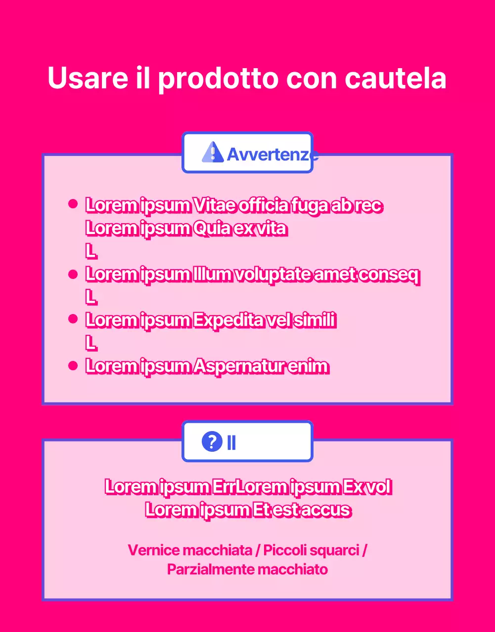 Materiale promozionale della parrocchia per bambini illustrato con un arcobaleno colorato