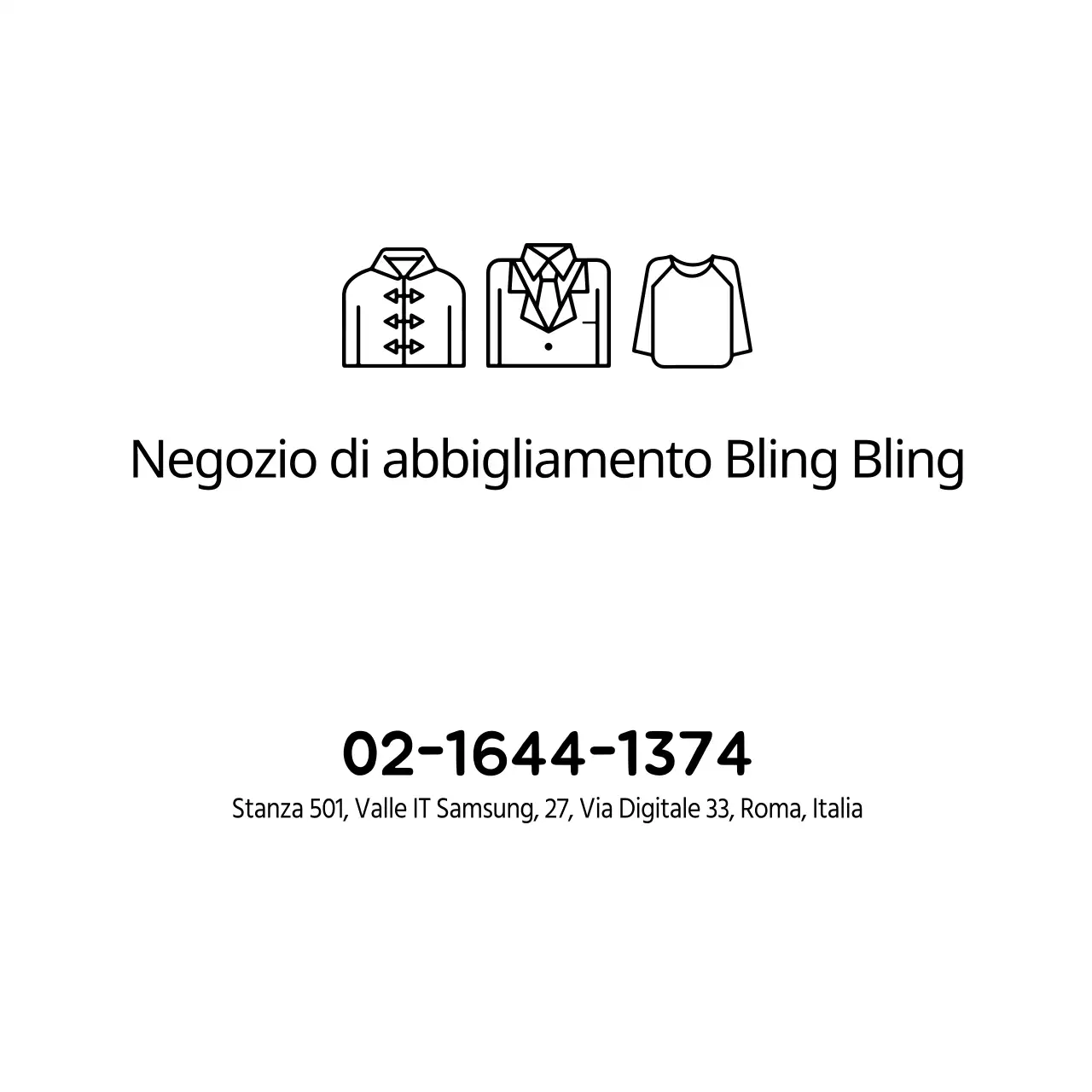 Sacchetti di plastica per negozi di abbigliamento