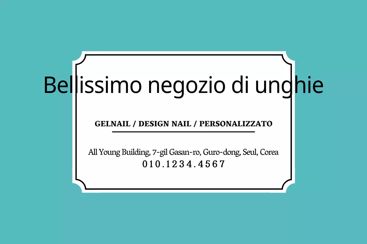 Negozio di unghie