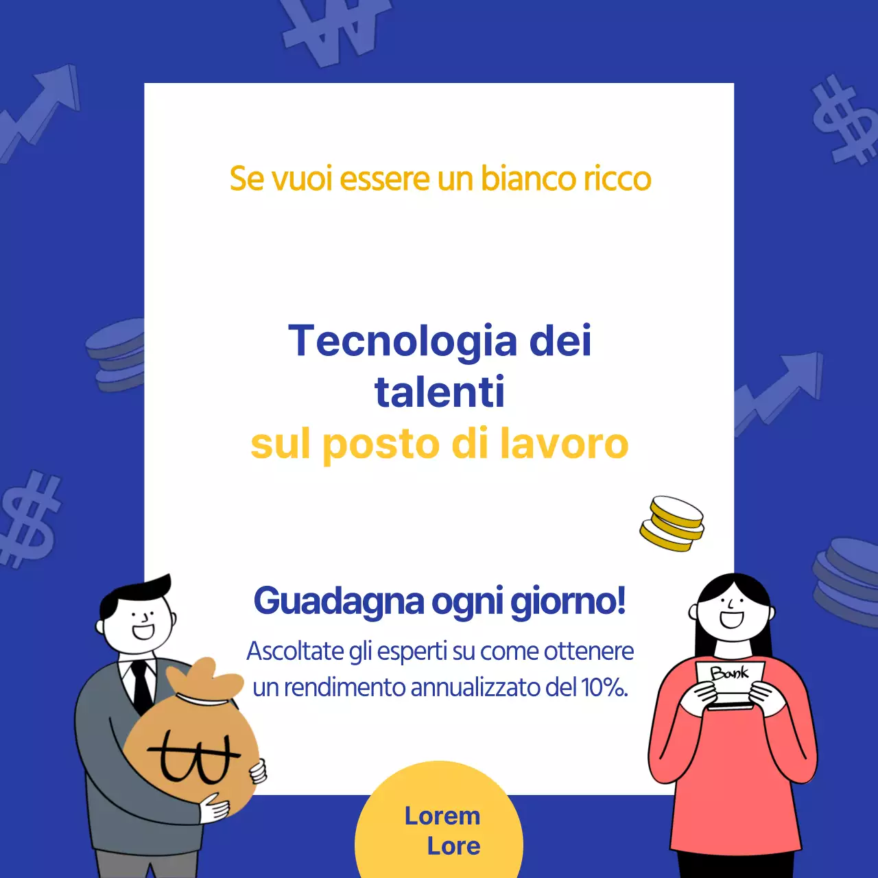 Posto di lavoroTalentoTecnologia