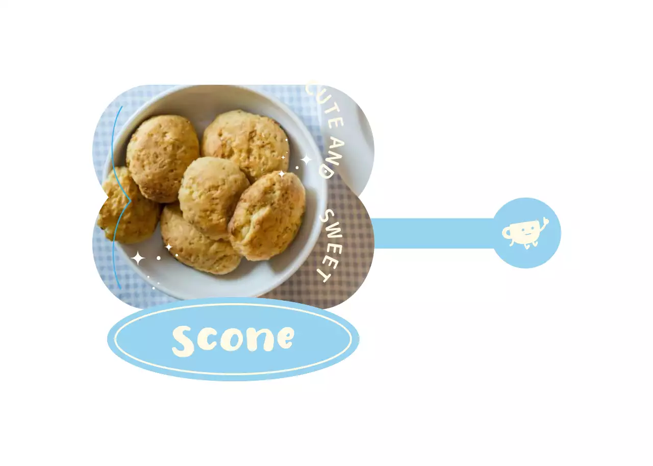 For dessert menus with cute, colorful concepts.