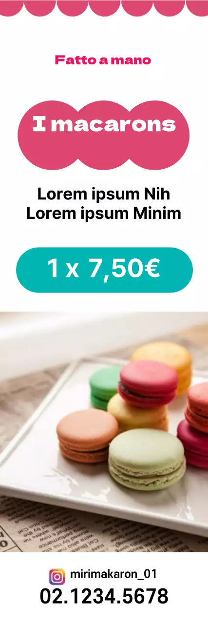 42900_Macarons fatti a mano