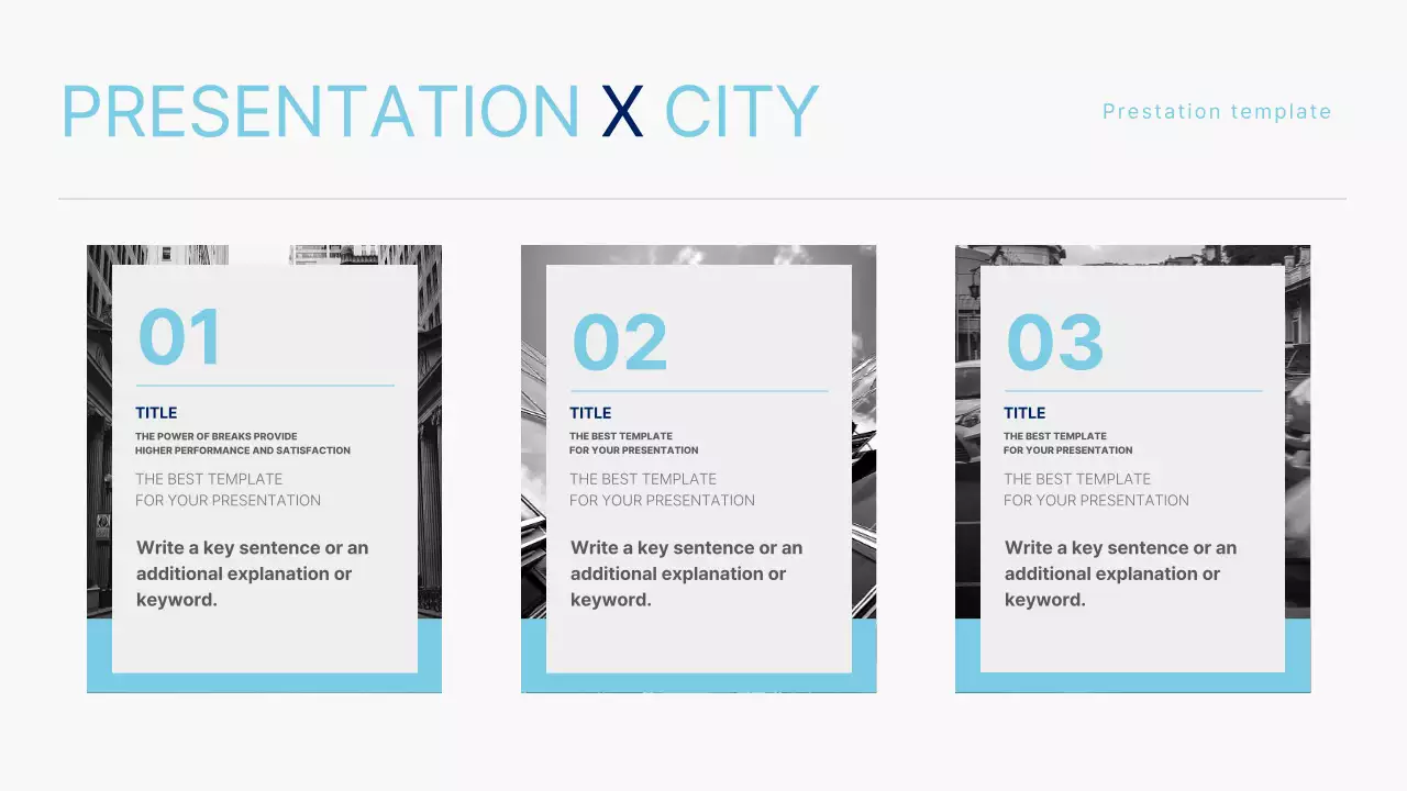 Black Modern City Template Presentation