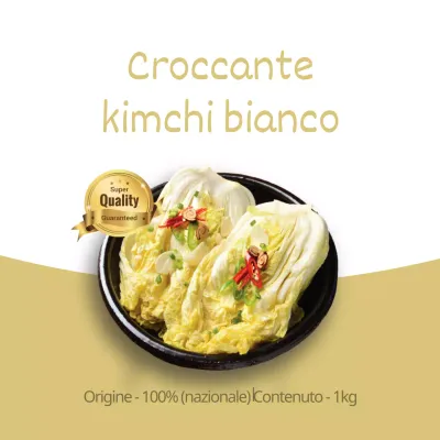 Kimchi bianco croccante