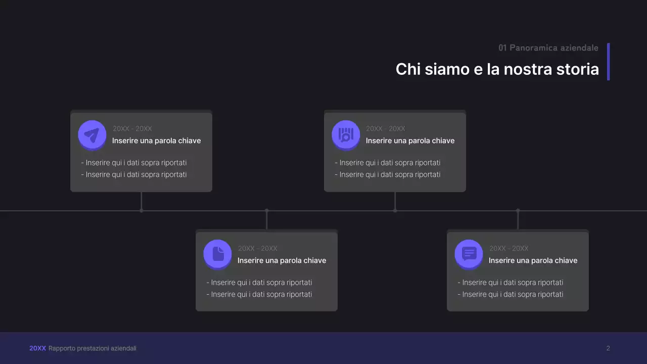 Kit di presentazione aziendale viola, concetto di interfaccia utente tridimensionale