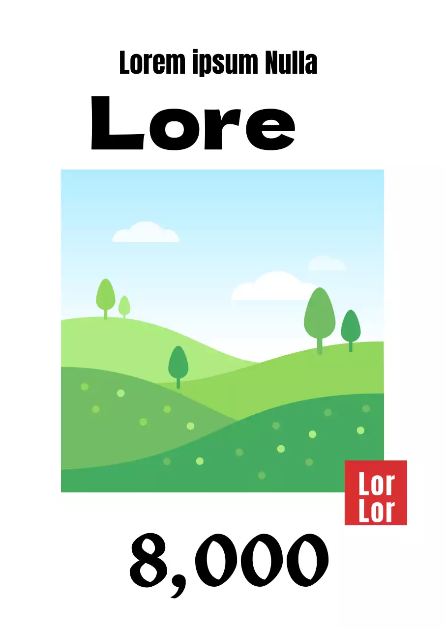 Promuovere un layout di menu semplice